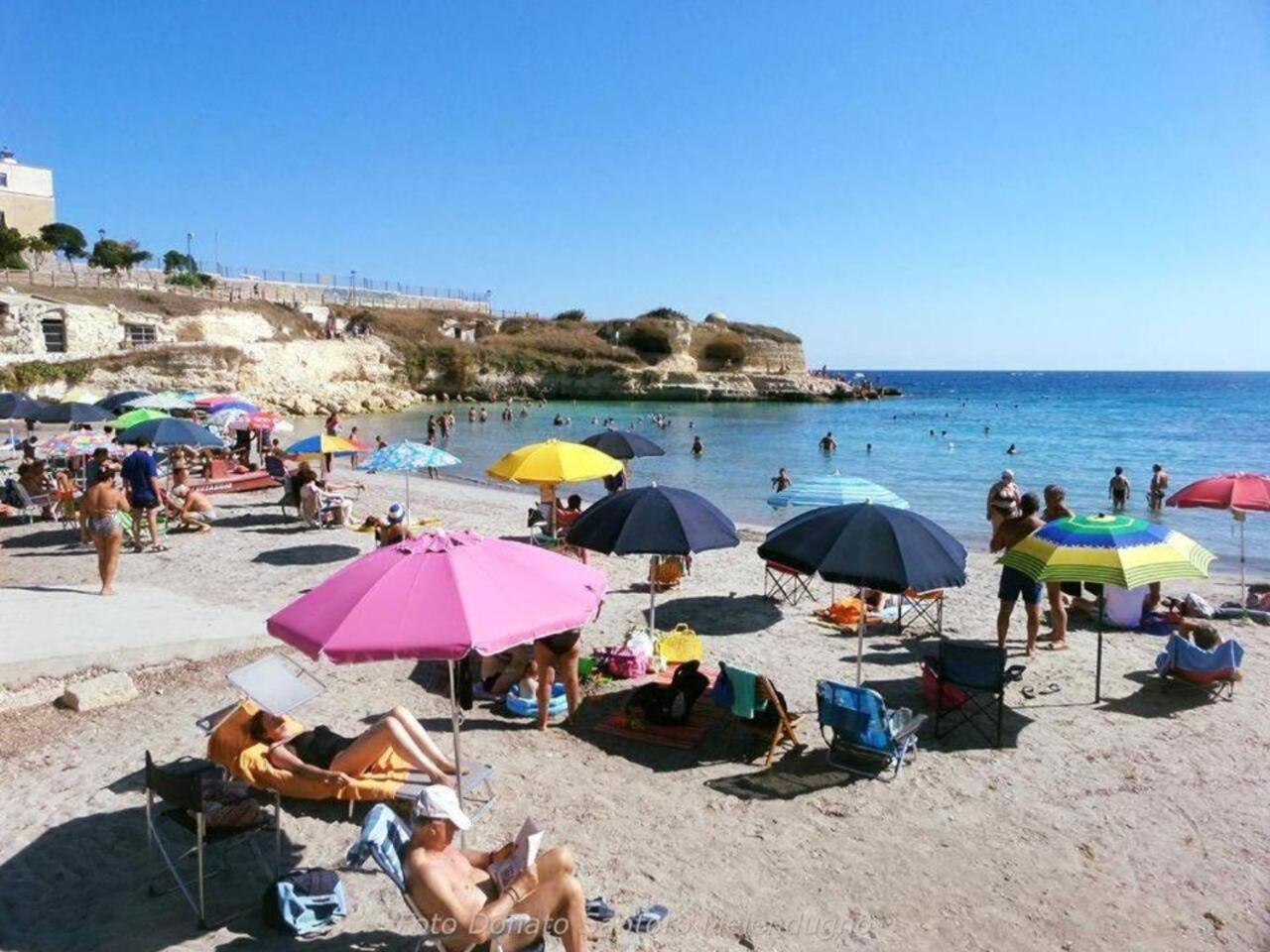 Casa Fronte Mare Torre Sant'Andrea Apartment ซานต์อันเดรอา ภายนอก รูปภาพ