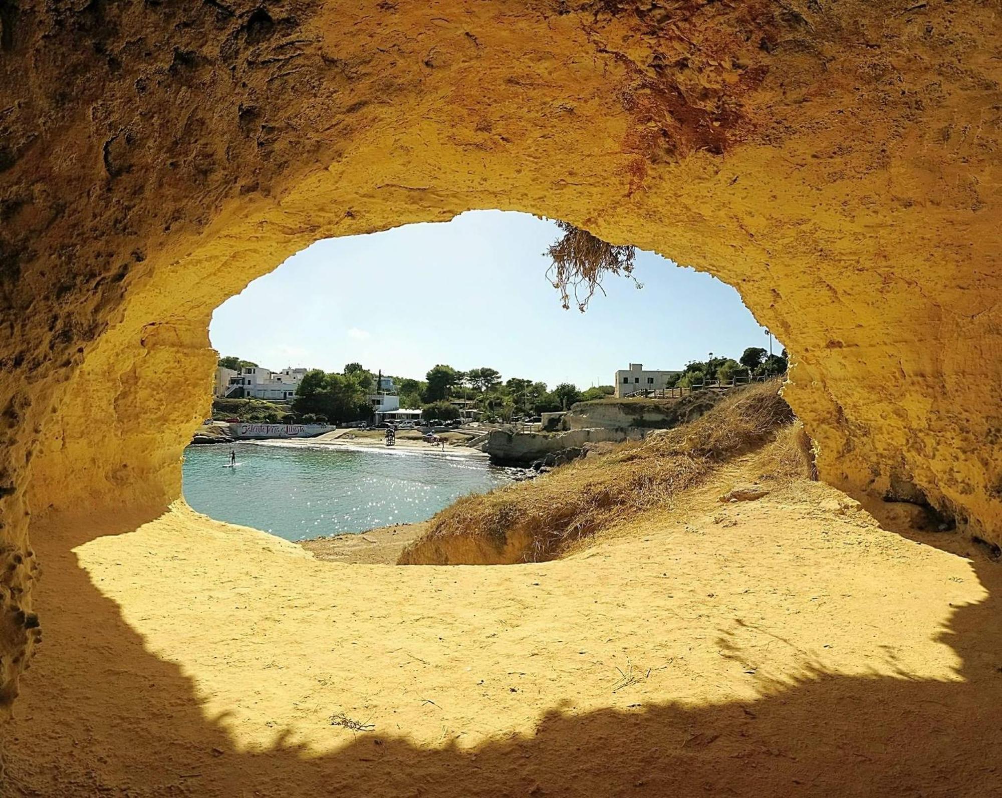 Casa Fronte Mare Torre Sant'Andrea Apartment ซานต์อันเดรอา ภายนอก รูปภาพ