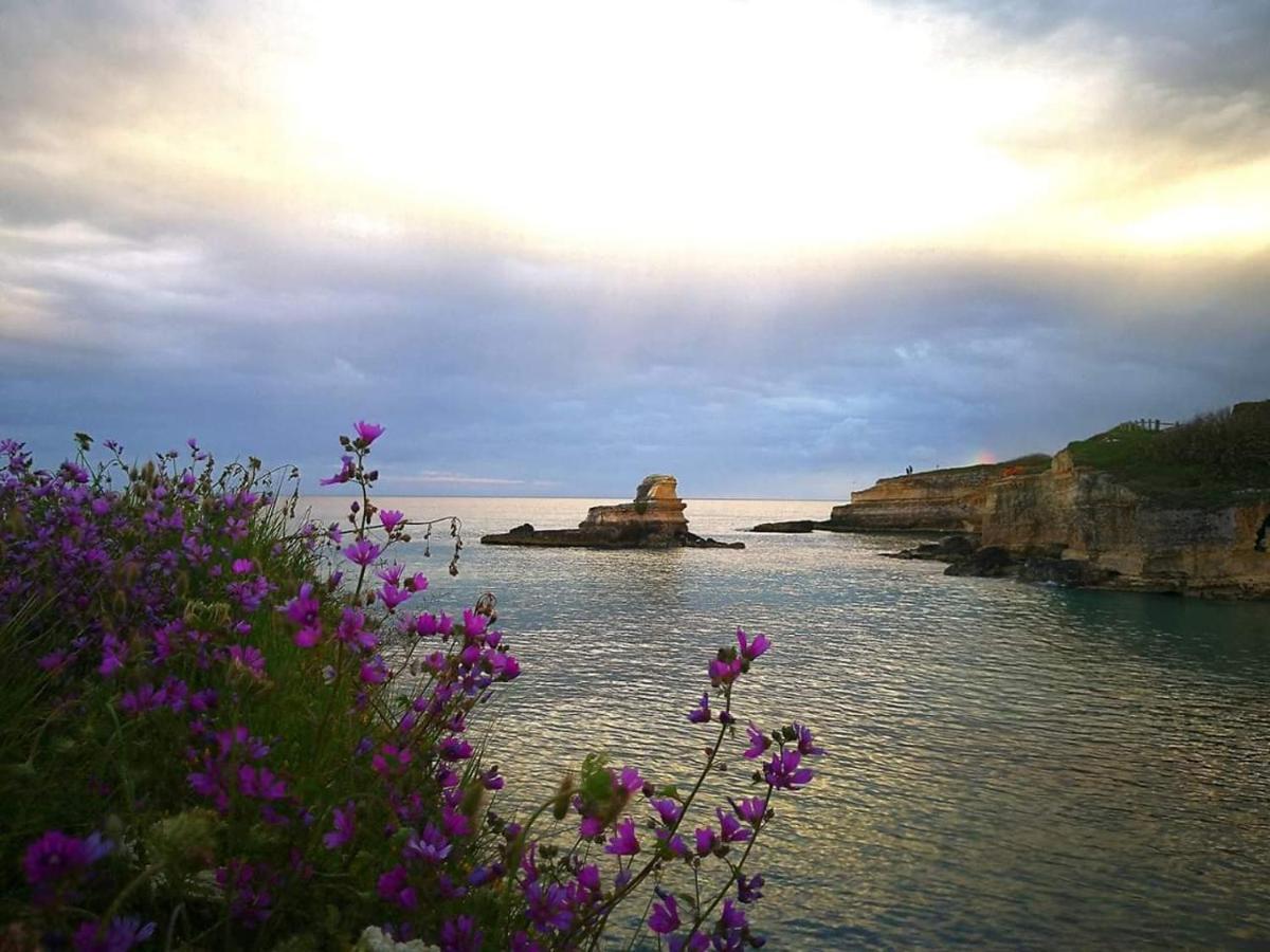 Casa Fronte Mare Torre Sant'Andrea Apartment ซานต์อันเดรอา ภายนอก รูปภาพ